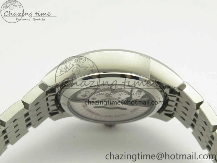 0510 De Ville Hour Vision 41mm SS VSF 1:1 Best Edition White Dial on SS Bracelet A8500 Super Clone Casual 7946